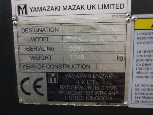 MAZAK NEXUS 350II-M