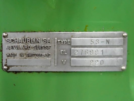 SCHAUBLIN 53 N