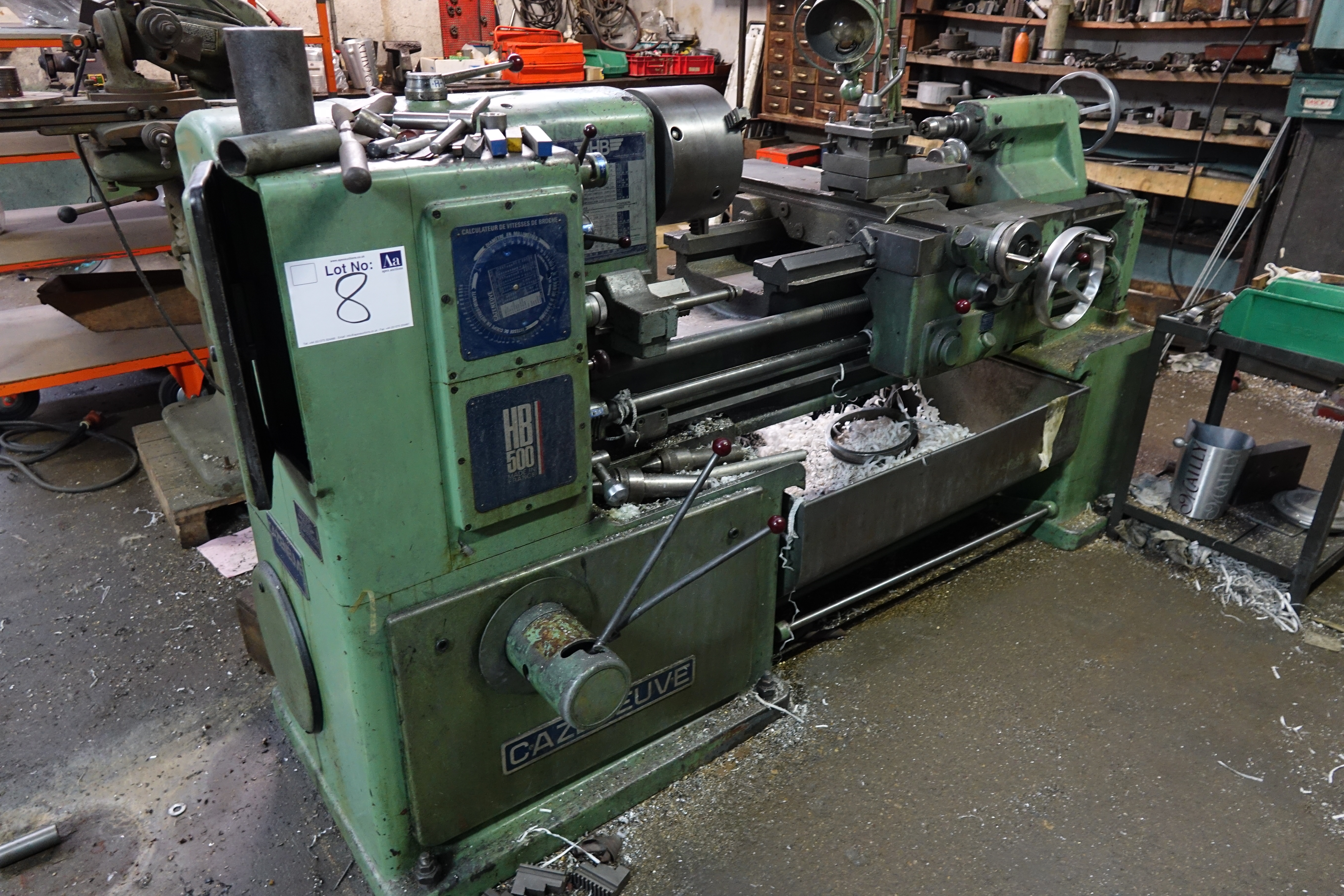 Cazeneuve lathe discount