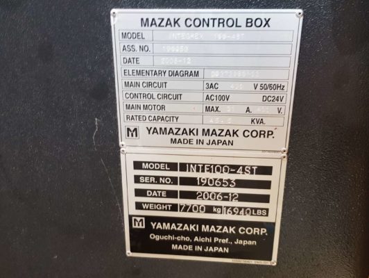 MAZAK integrex 100IVST