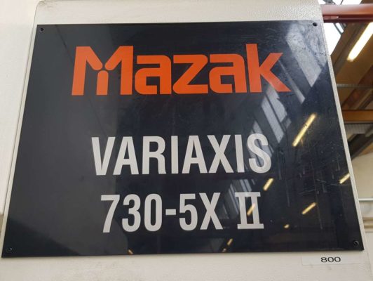 MAZAK VARIAXIS 730/5X II
