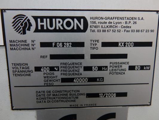 HURON KX200