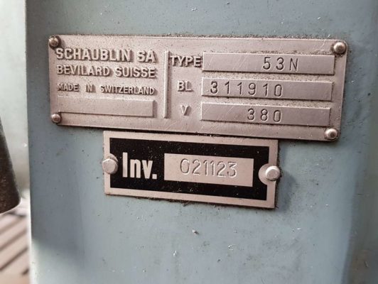 SCHAUBLIN 53 N