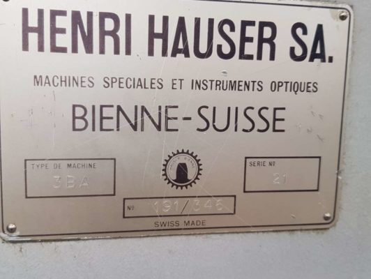 HAUSER 3BA