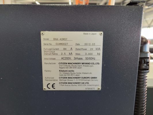 MIYANO BNA-42MSY