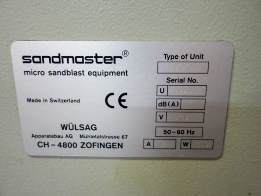SANDMASTER 75S