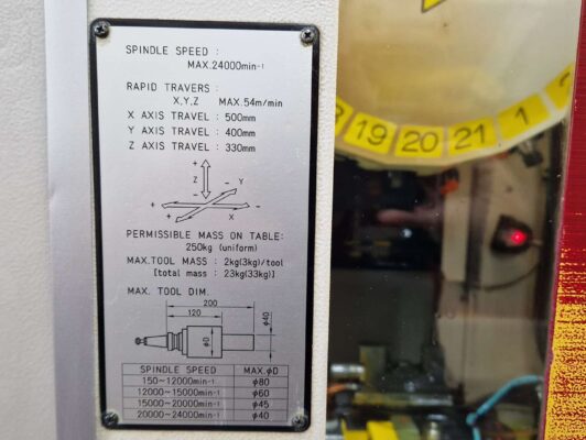 FANUC Robodrill T21iE