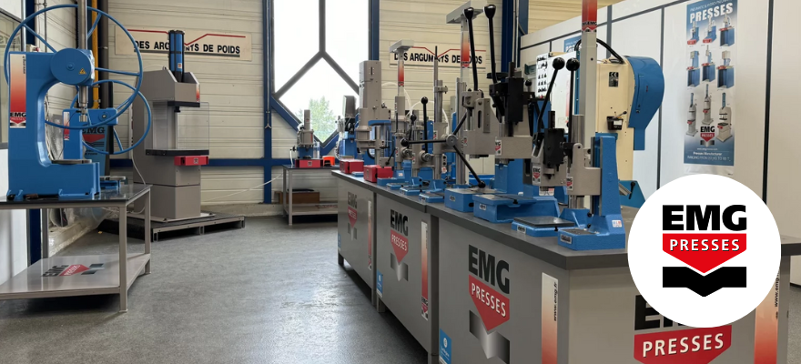 Découvrir la gamme de presses EMG